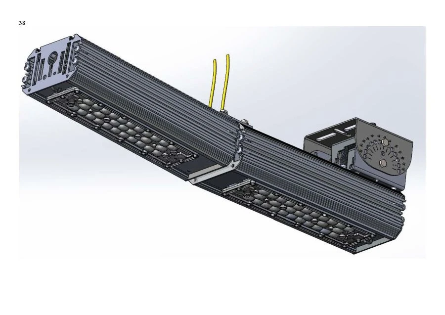 ضوء LED تصميم صناعي "MTM IoT" سلسلة كيوبيك 80 وحدتين