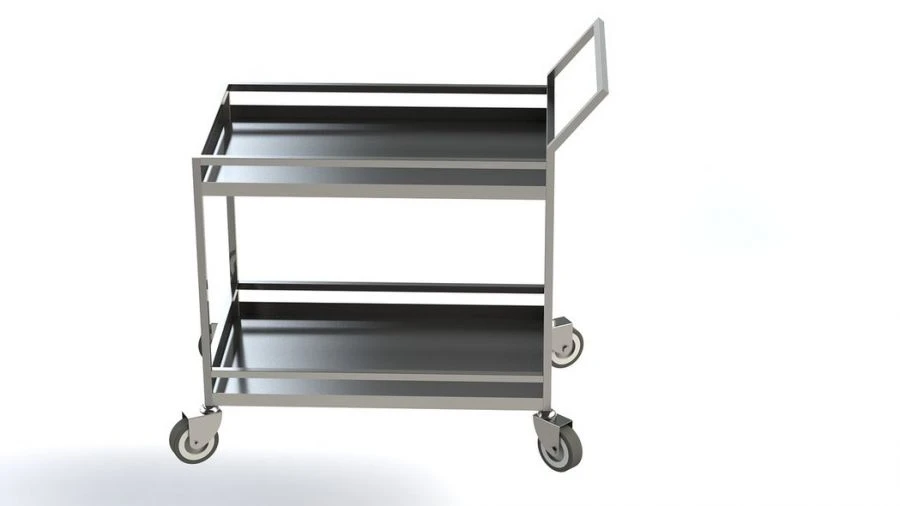 Stainless Steel Trolley, Model TKN
