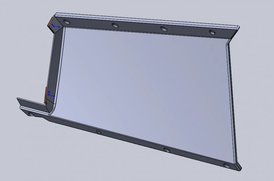 Right Side Ceiling Panel for Front Mask 71-411.16.23.203