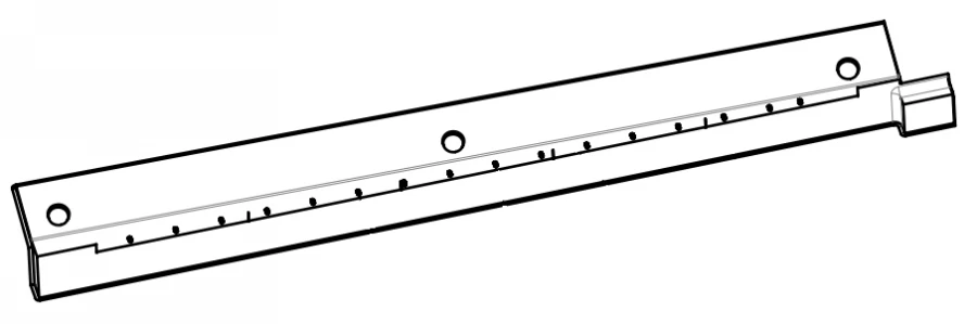 Left Panel S.15М-30.10.030 for Tram Exterior and Interior