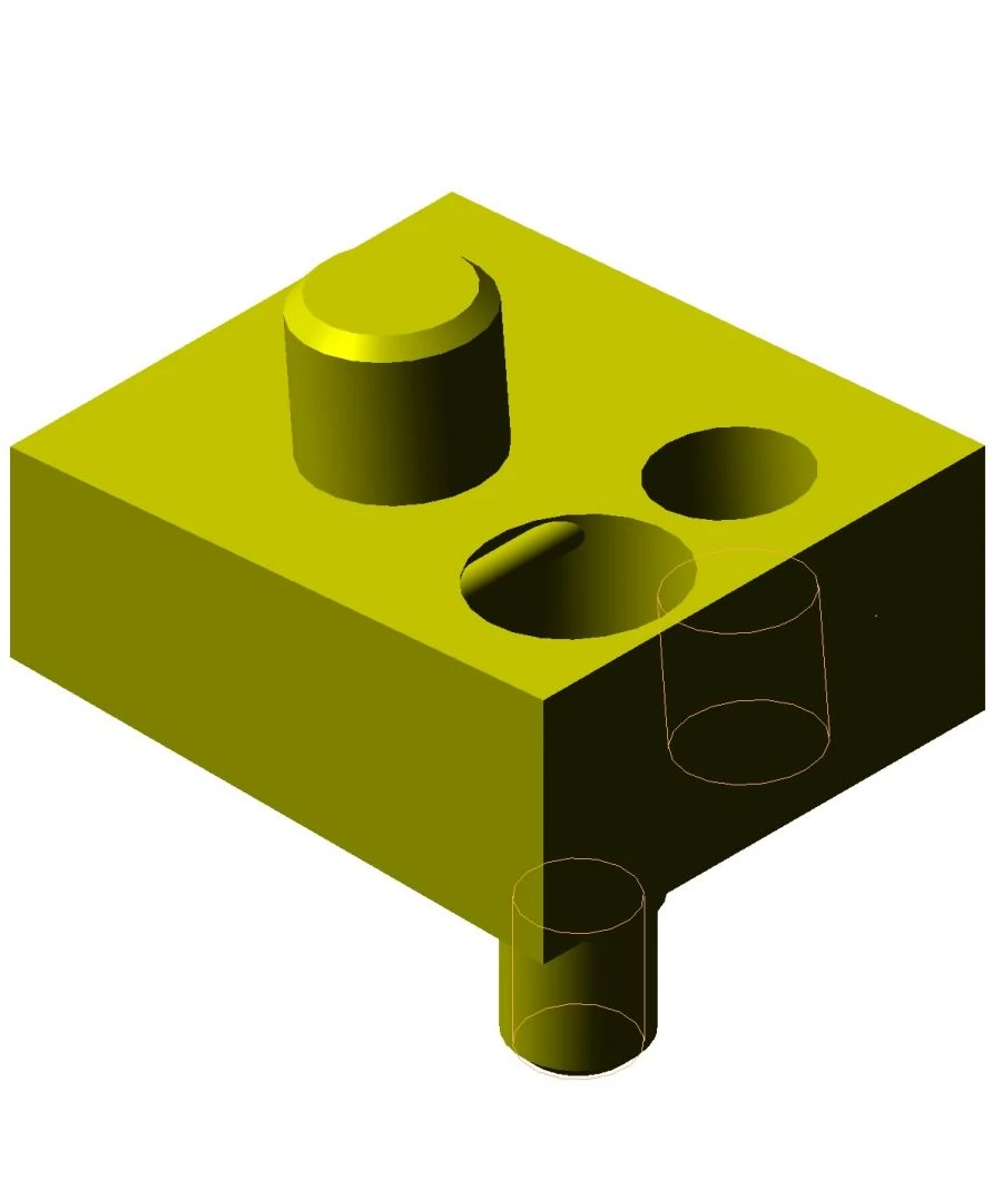 إدخال زاوي لشوكة الكتف مع قفل طرفي