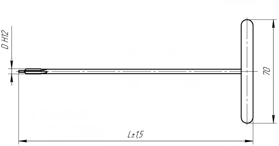 أداة طحن رأس البرغي للتثبيت الوظيفي المستقر، رقم 311.010