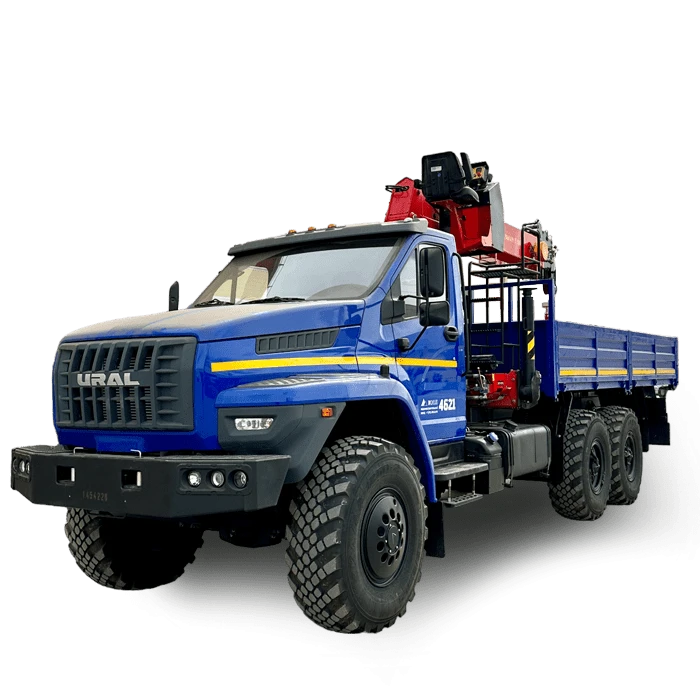 شاحنة بضائع متخصصة مزودة برافعة لرفع وتحميل BORUS 4621