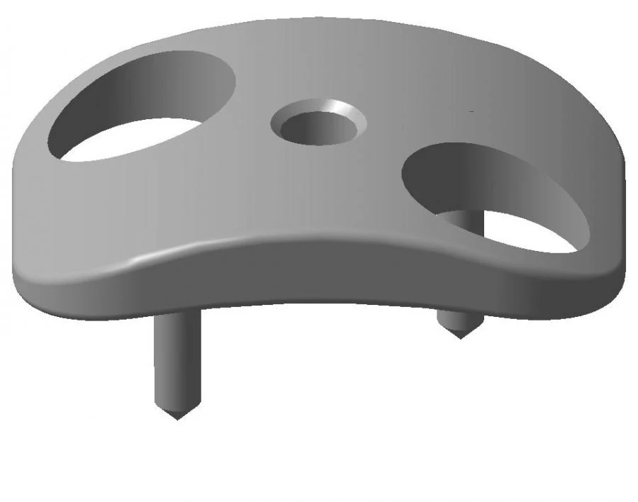 Spinal Overlay 17-19x26 mm Upper and Lower Stabilization