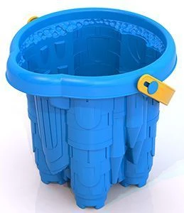 Castle Bucket for Kids - Sand Play Toy