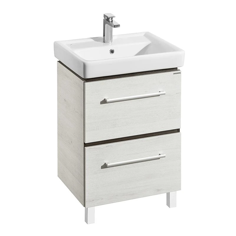 Aquaton Ronda PRO 60 Wall-Mounted Vanity Cabinet - Oak