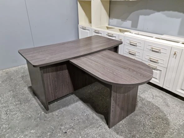 Office Desk with Extension Console, 160x80 cm - Model Konsul