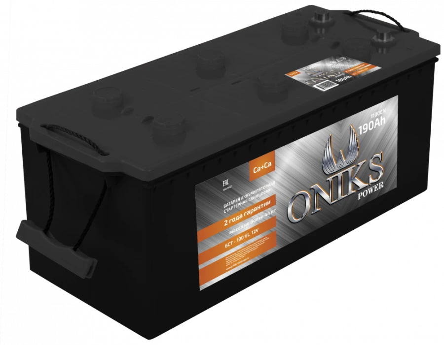 بطارية رصاصية لبدء محركات المكبس 6ST-190 "أونيكس