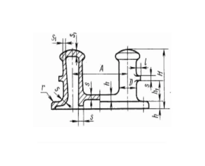 Type IIЕ Knuckle (Recessed) GOST 11265-73
