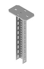 الملف U المعلق BSUF 8K-00، بحجم 85x50x200 مم حتى 85x50x2000 مم، بسماكة 4.0 مم