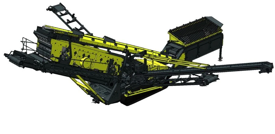 ATOM S1560 Mobile Inclined Screen for Mineral Processing