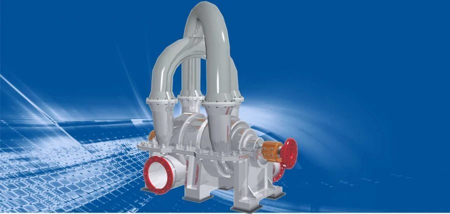 مضخة طرد مركزي أفقية متعددة المراحل CN900-310