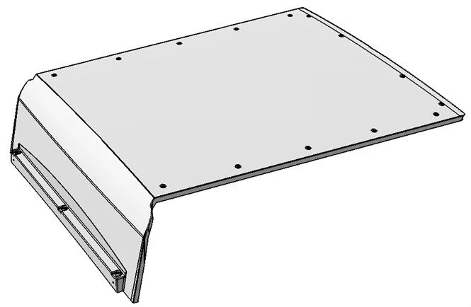 Upper Cover Panel 422320-14-8419222