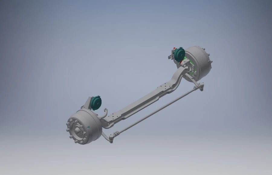 محور أمامي مع فرامل كام 111.3000012-50-3A