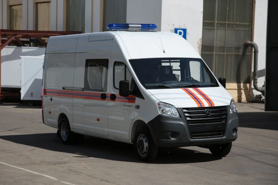 Emergency Rescue Vehicle 3008FK based on GAZ chassis A31R23, A31R33, A32R23, A32R33, A31R25, A31R35, A32R25, A32R35, A31R