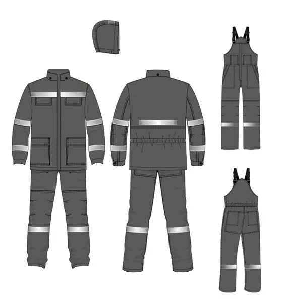 Summer Men's Protective Suit for High Temperatures Kм_КЩСл_То_м
