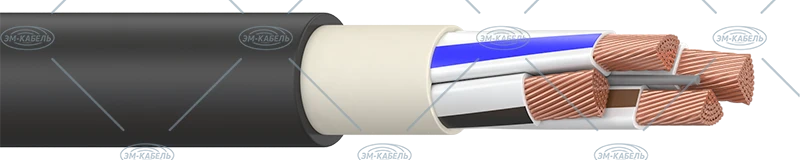 Power cable with copper conductors VVGng(A)- LS