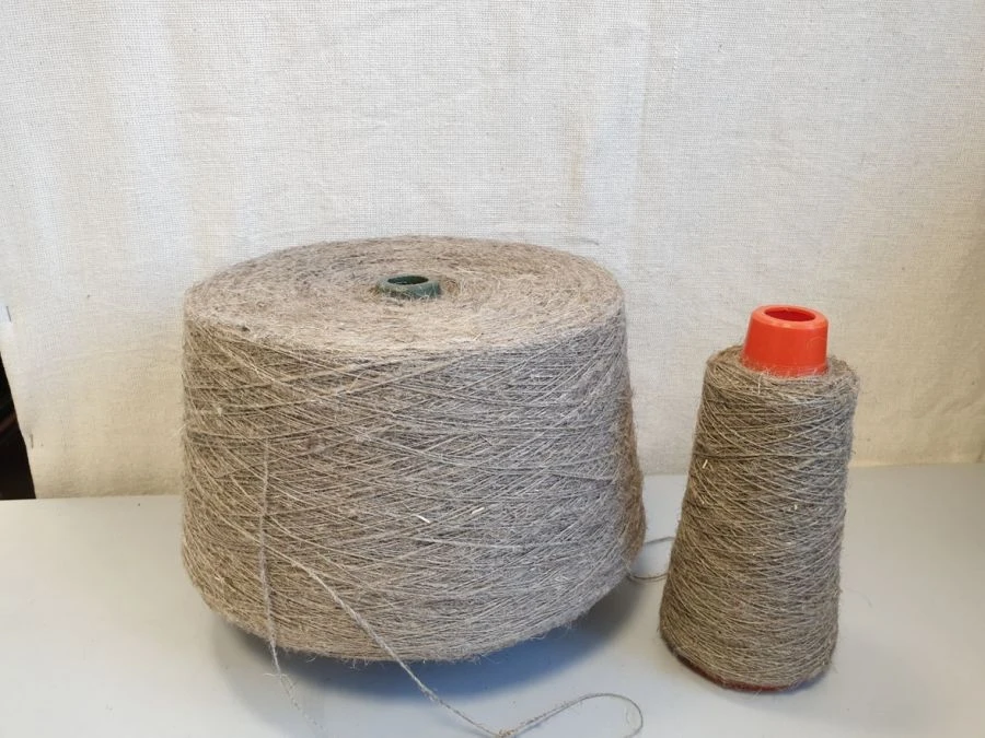Natural Linen Yarn for Knit and Crochet Projects