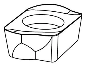 Universal Carbide Insert KN10-03-T5 M20P for Milling
