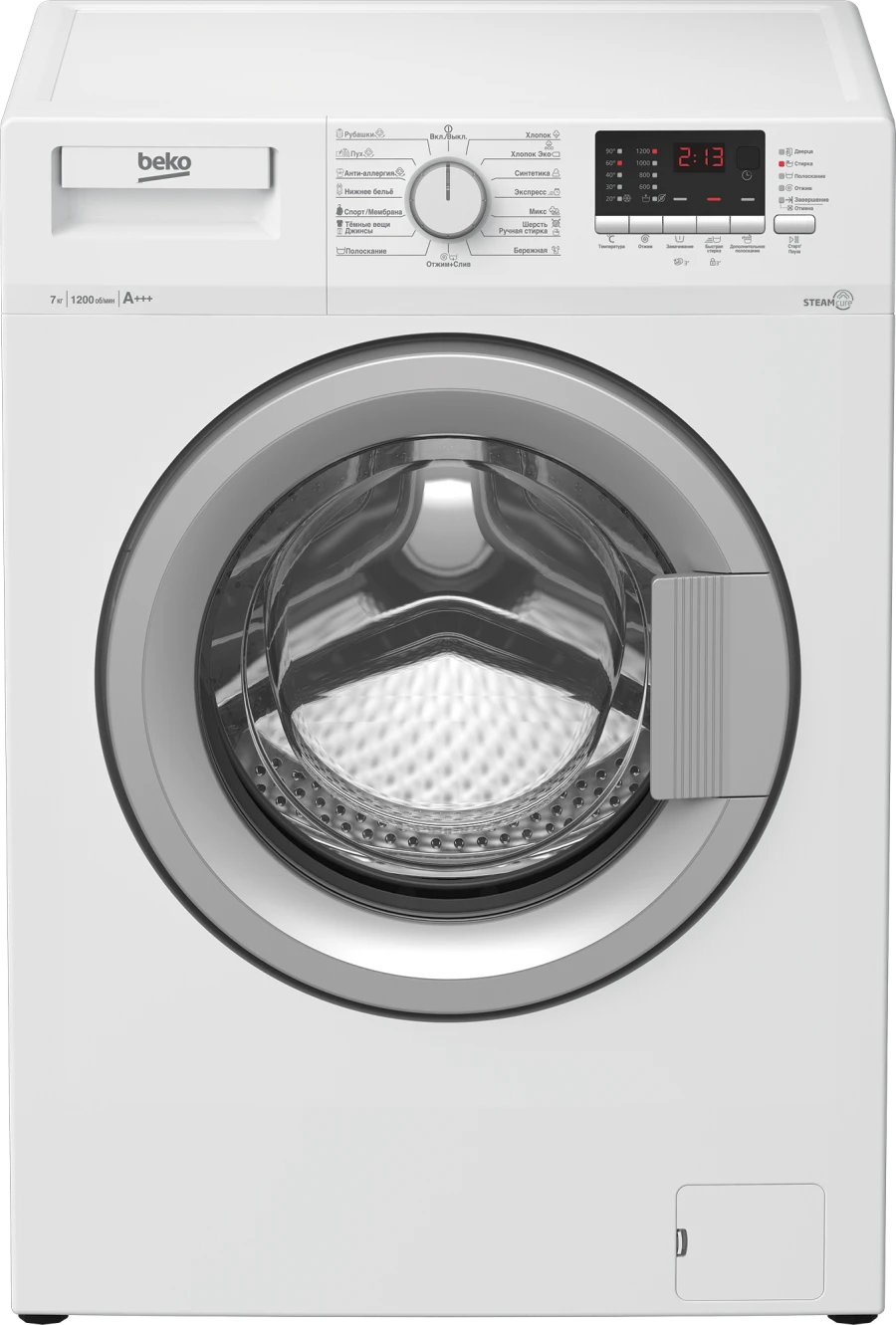 Fully Automatic Front-Loading Washing Machine RSGE786P2XSW
