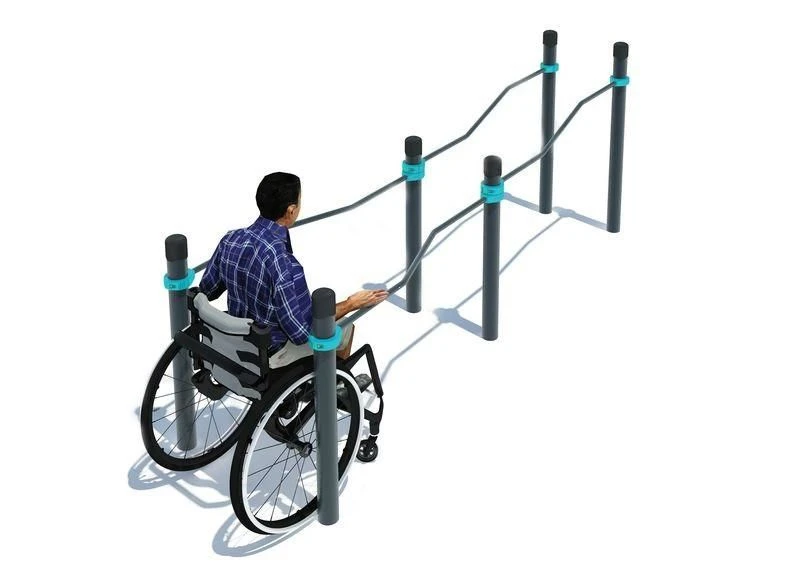 Adjustable Parallel Bars for Individuals with Disabilities MS-3-MS119.13