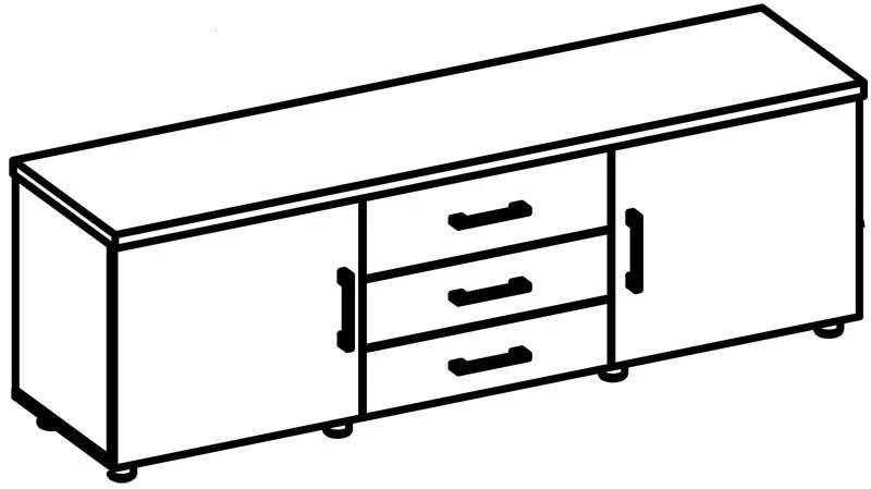 Office Equipment Stand 9618 Brooklyn Series