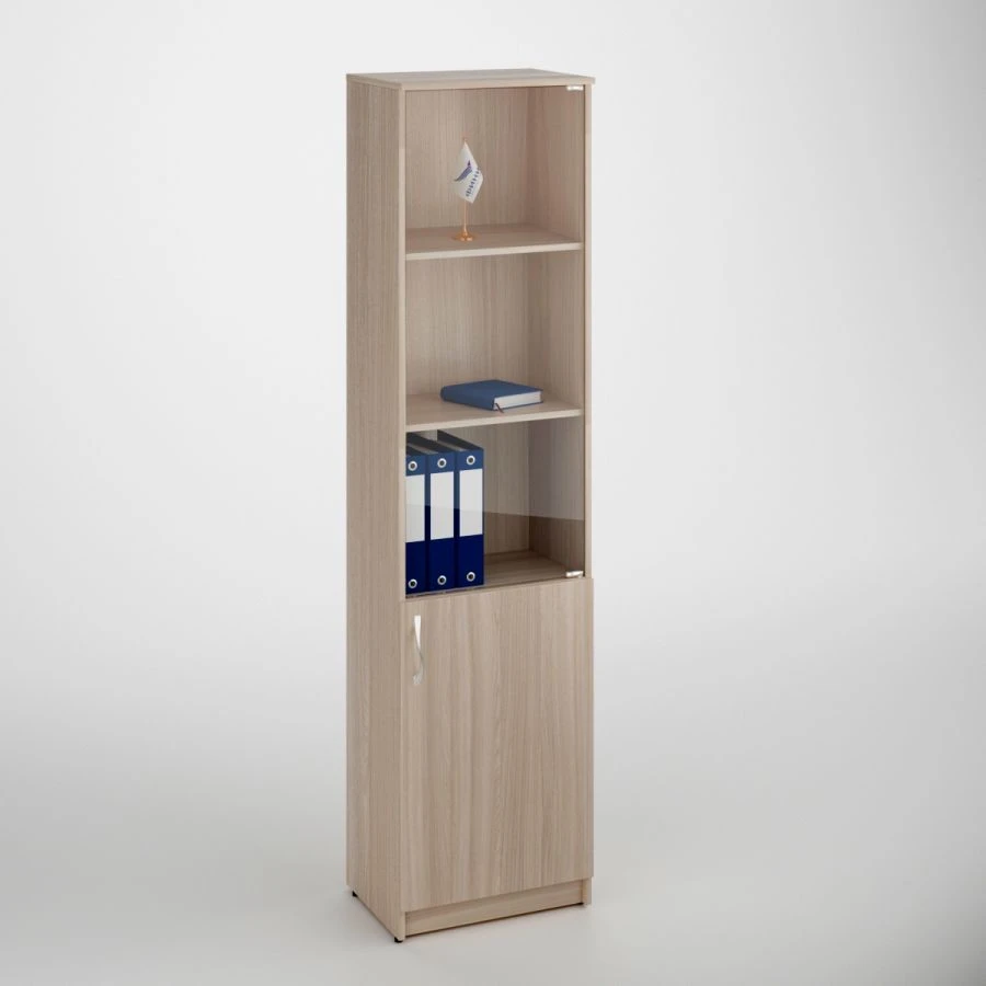 خزانة مكتبية مركبة من الجانب الأيمن