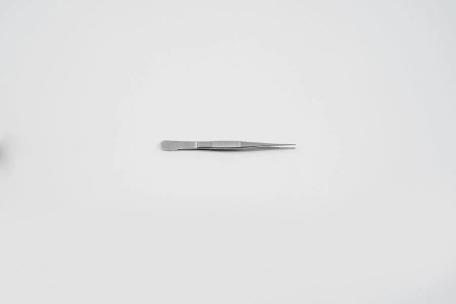 Fine Eyelash Epilation Tweezers, 95mm, Model VZ-P-101