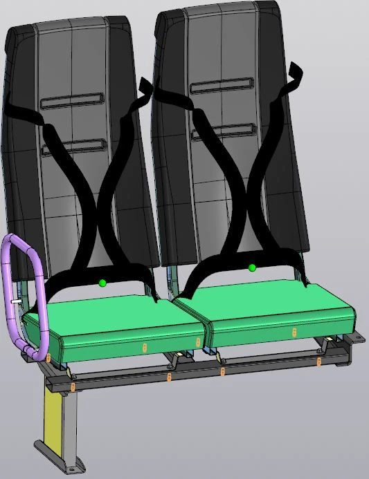 School Bus Passenger Seat DS15.6840.010-PV13