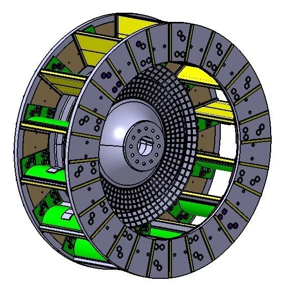 Grinding Rotor with Milling Blades Custom-Made for Fan Mill