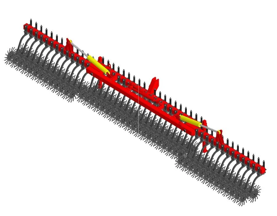 محراث دوار BMR-9 للزراعة بين الصفوف
