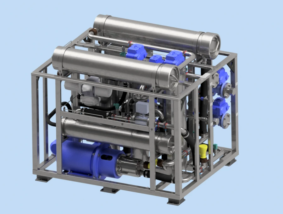 Seawater Desalination Unit UOMV50 - 50 m³/day Capacity