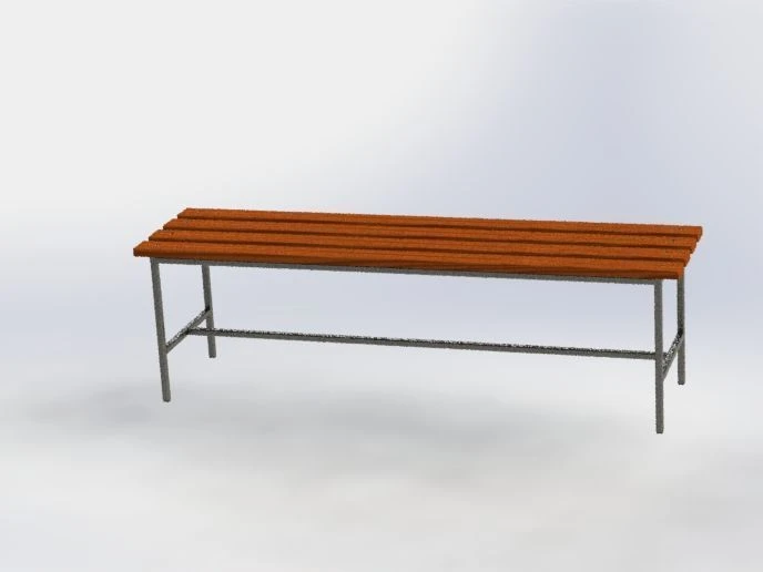 Metal Frame Bench - Custom Sizes Available