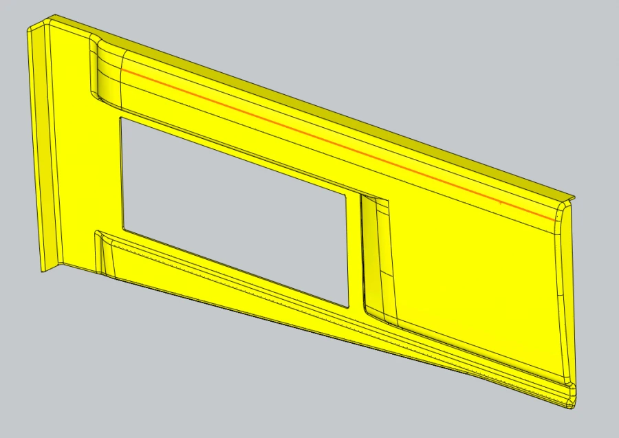 غطاء قسم المحرك الأمامي السفلي 529230-5602221