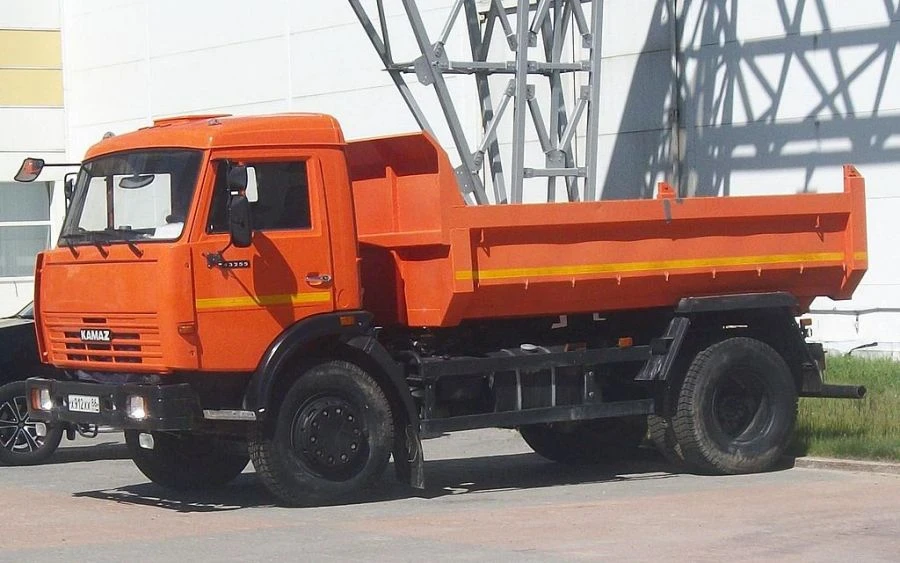 KamAZ-43255-N3 Dump Truck for Bulk Cargo Transport
