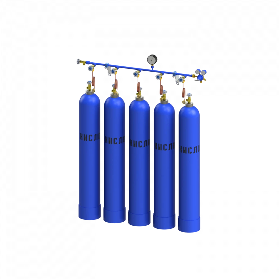 رامبا تفريغ الأكسجين لخمس أسطوانات RPK-5