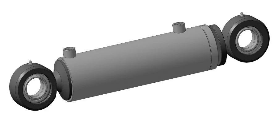 Hydraulic Cylinder EDCG 95.45x250KMD for Pushing and Pulling