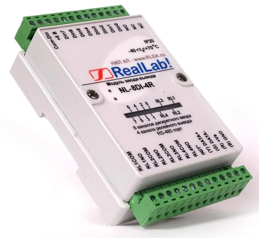 Discrete Input-Output Module NL-8DI-4R