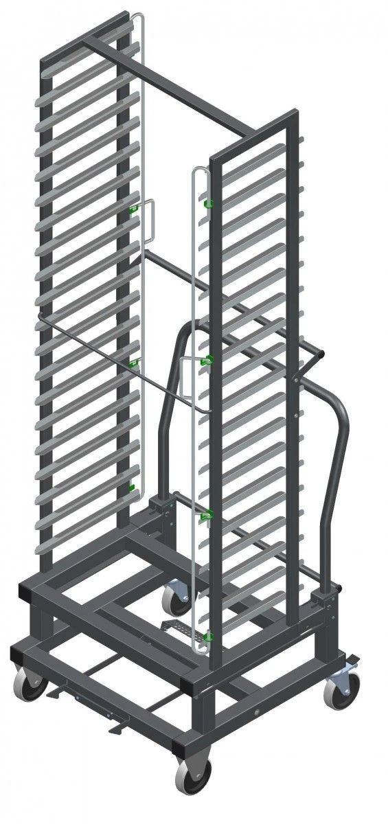 عربة TDSH-40-11 لحاويات GN 1/1