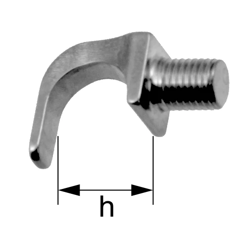Occipital Hook for Spinal Stabilization, Art. 846.201S