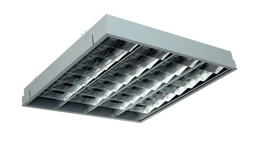 LED Recessed Light with V-Shaped Reflector for Offices ARS UNI LED/R (595)