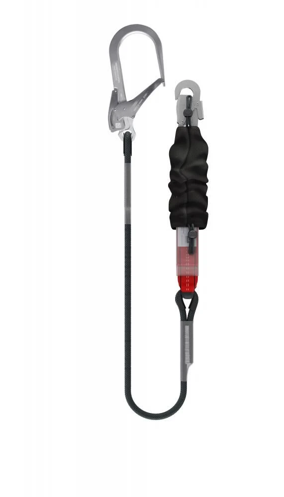 Fire-Resistant Safety Lanyard with Shock Absorber, Model ABF002