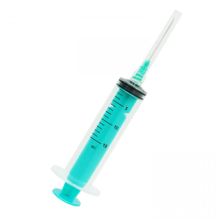 Sterile Single-Use Injection Syringes 15 ml with Needles