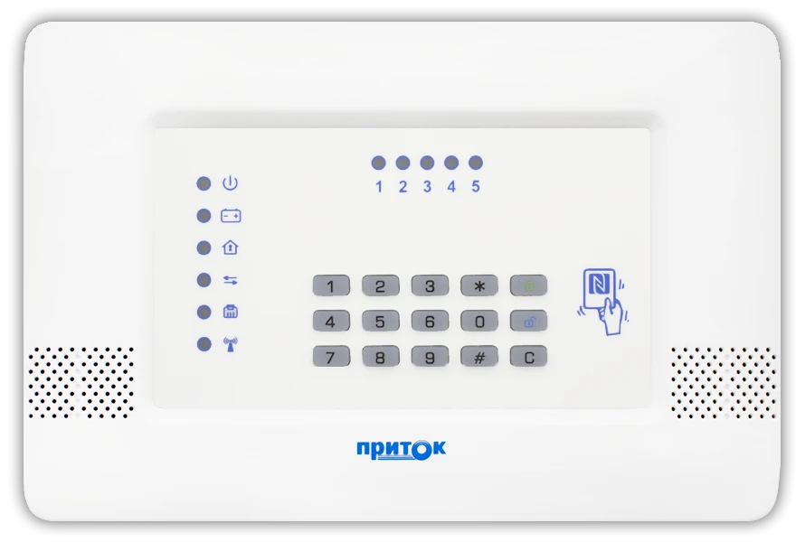 Ethernet Fire Security Controller Pritok-A-KOP-01 Version 2