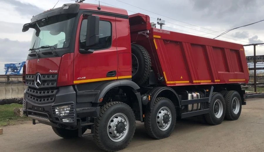 Mercedes-Benz Arocs 4145 AK Dump Truck with F1S Cabin