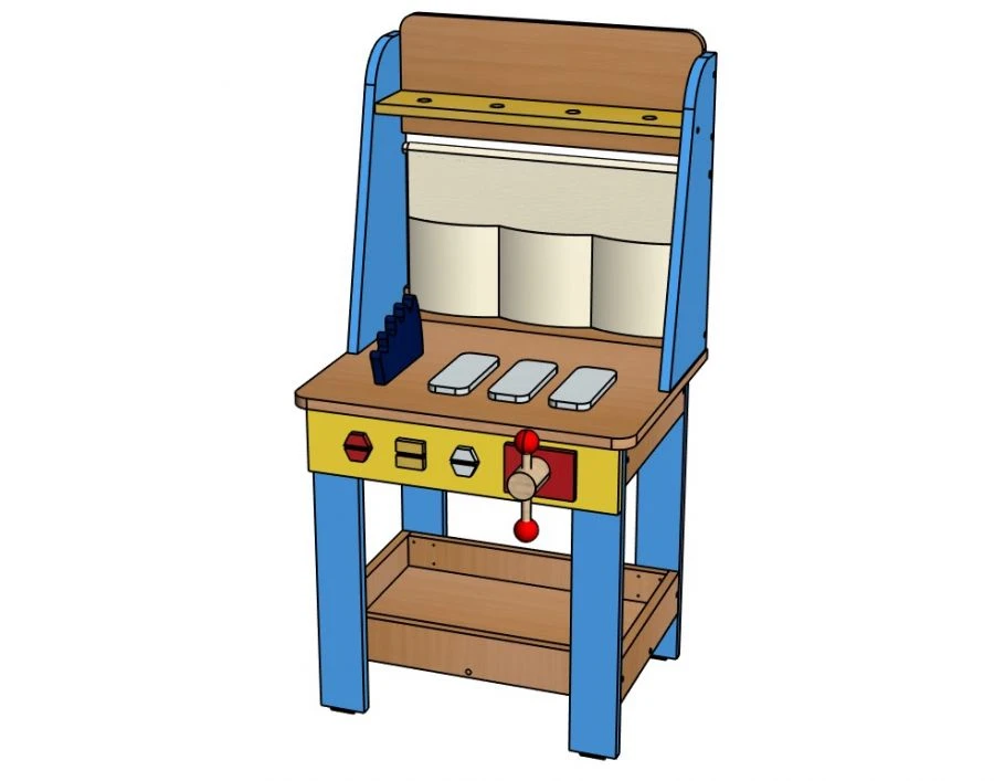 ركن المعلم "الأيدي الماهرة" M78 للألعاب في مرحلة ما قبل المدرسة