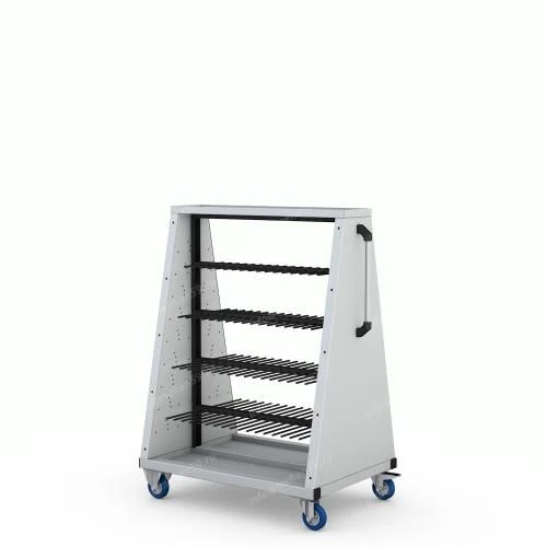 Versatile Storage Trolley for Rods, Model 1350