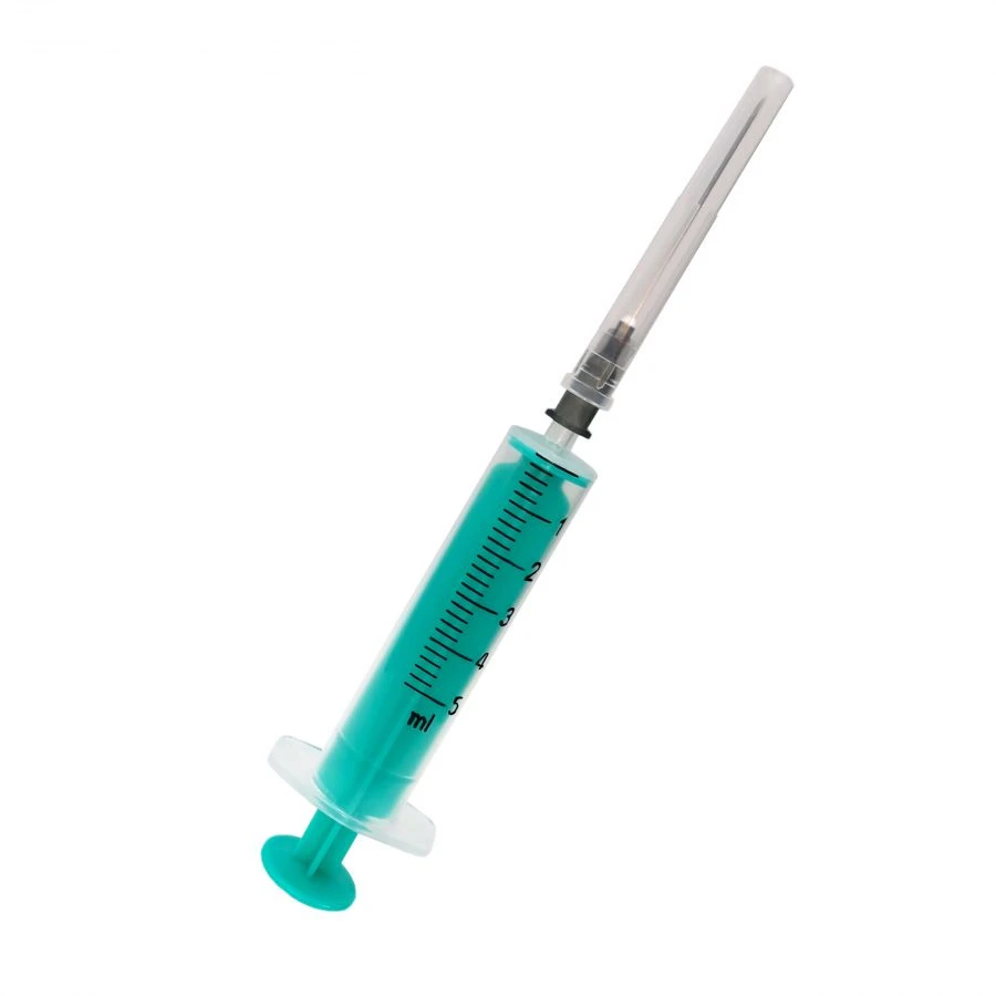 Sterile Single-Use Injectable Syringes with Needles 5ml Luer