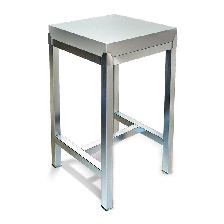Square Profile Stainless Steel Meat Cutting Table