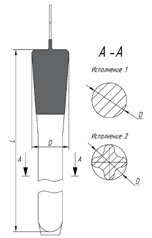 Ferro-silicon Surface Anode Grounding Type PAZ.PTM.F